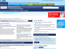 Tablet Screenshot of commercialbanking.banking-business-review.com