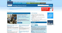 Desktop Screenshot of banking-business-review.com